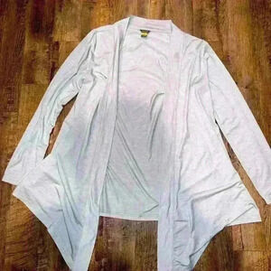 Eddie Bauer light grey cardigan